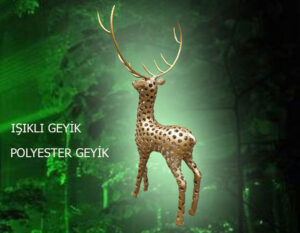LED Işıklı Yılbaşı Geyik Modeli