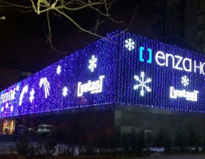 YILBAŞI MAĞAZA LED IŞIK SÜSLEMESİ,